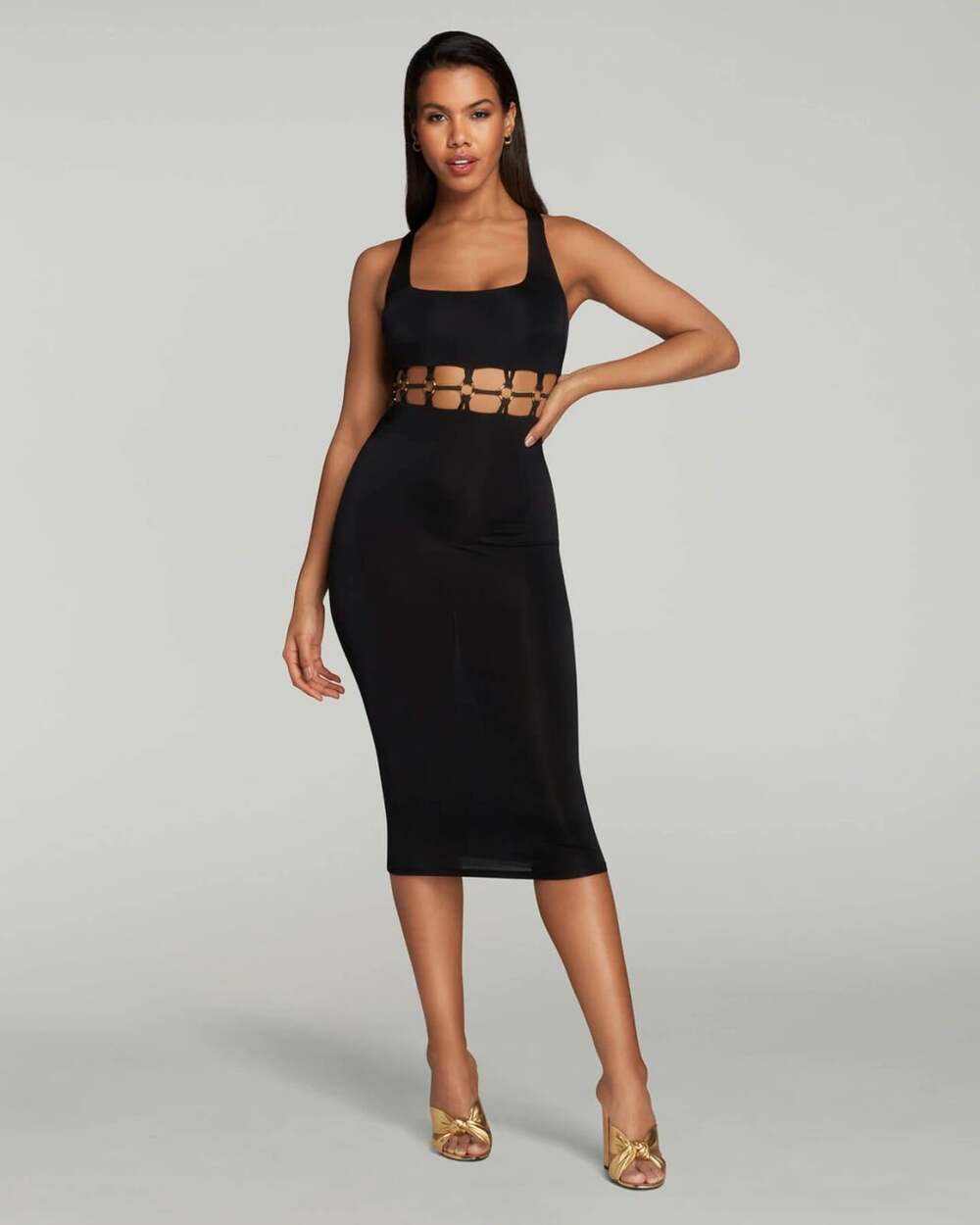 Agent Provocateur Ashia Black Cover-up UK8 Small NWT